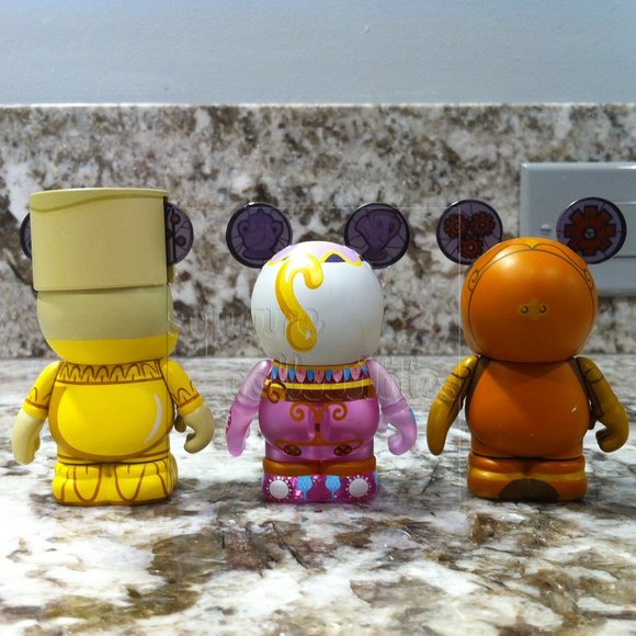 Disney Parks Beauty and the Beast Vinyl Figure Vinylmation Set Series 1 Belle - Picture 5 of 12